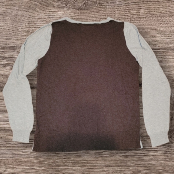 WOMEN'S MOSSIMO TAN/BROWN TWO TONED SWEATER - Picture 5 of 8